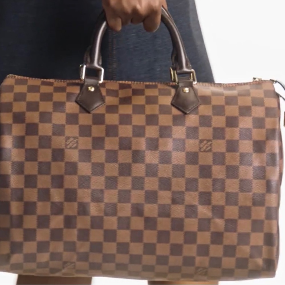 Louis Vuitton Speedy 35 Damier Ebene